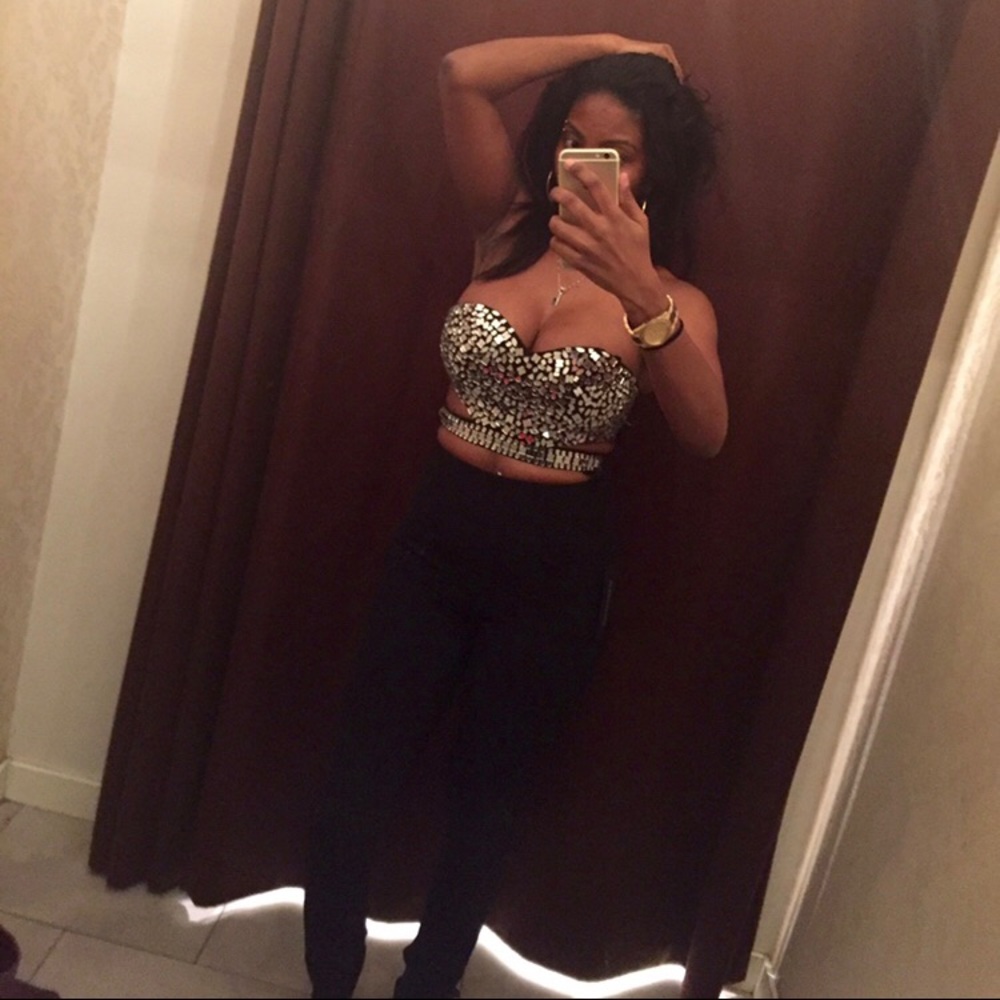 Bustier Sparkle top